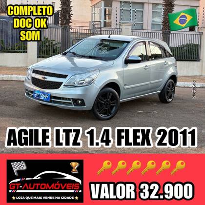 CHEVROLET AGILE 1.4 MPFI LTZ 8V FLEX 4P MANUAL